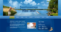 Desktop Screenshot of klein-wall.de