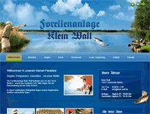 Tablet Screenshot of klein-wall.de